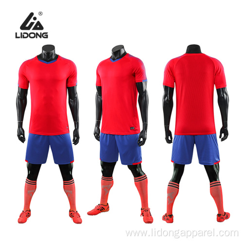 Popular Soccer Uniform Jersey Set For Kids